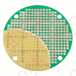Universel Single sided prototyping board 60 mm Round
