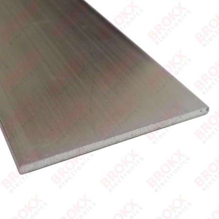 Flat bar 40 x 2 mm Aluminium