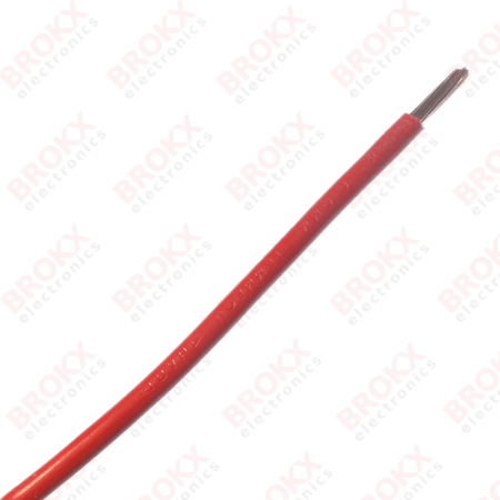 Stranded wire 6 mm² Red