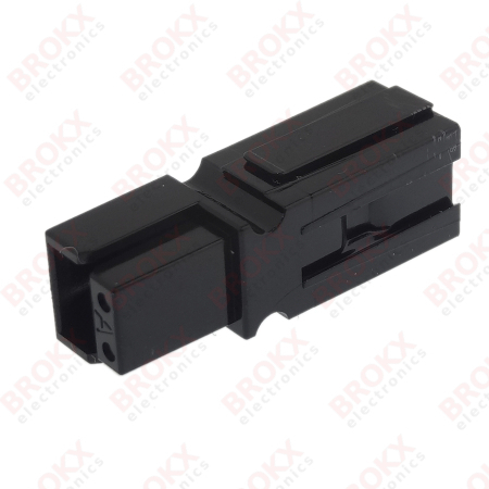 PP15/45 standaard connector behuizing Zwart