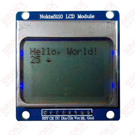 Nokia 5110 LCD module