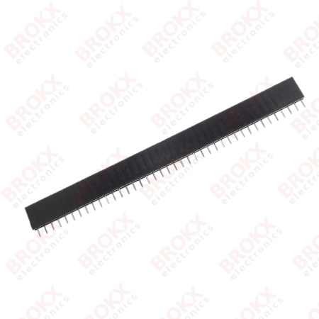 Header Pin Female - pitch 2.54 mm - 1x40