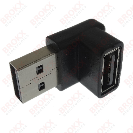 USB-A adapter haaks neerwaarts