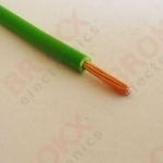 Stranded wire 1.5 mm² H07 V-K Green