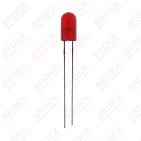 LED Red 5 mm 30 mcd - Click Image to Close