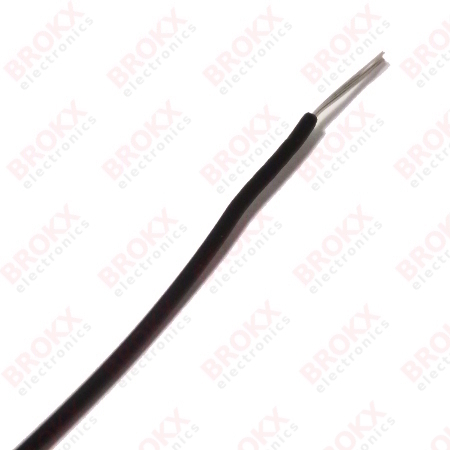 Mounting wire 0,14 mm² (Flexible) Black
